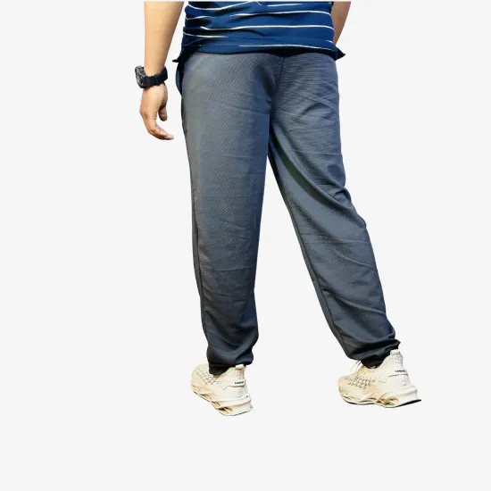 Men's Charcoal Grey Track Pants | Regular Fit Activewear